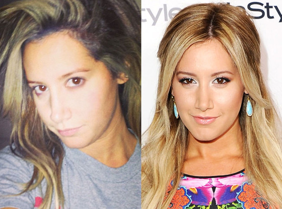 Ashley Tisdale, Instagram, No Make-up Ashley Tisdale, Instagram, No Make-up
